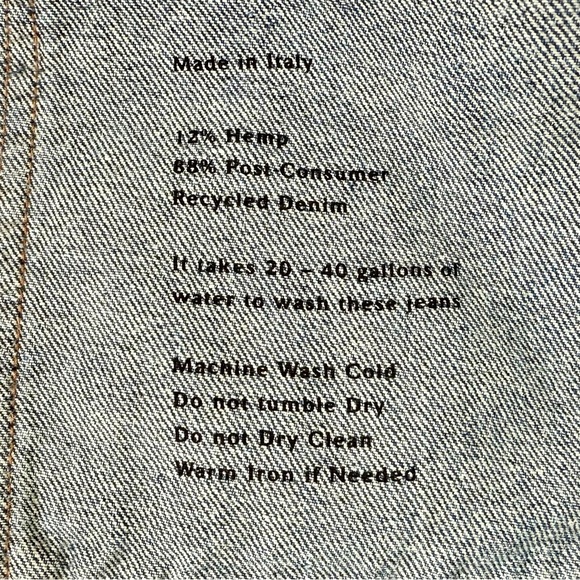 Chloe by Chloe Cropped Denim Jacket in Dusty Blue NWOT - Picture 11 of 15